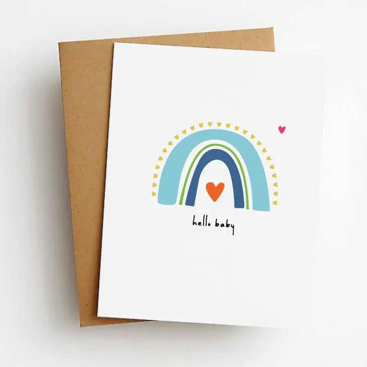 HELLO BABY CARD