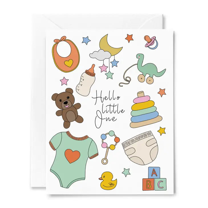 HELLO LITTLE ONE CARD