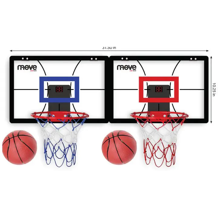 DOUBLE BASKETBALL SET