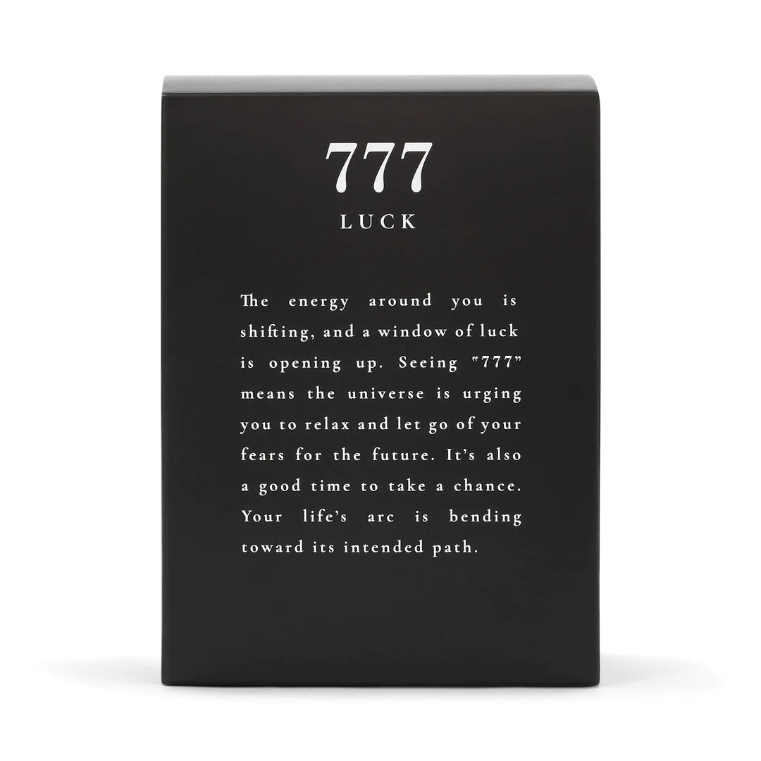 777 LUCK CANDLE