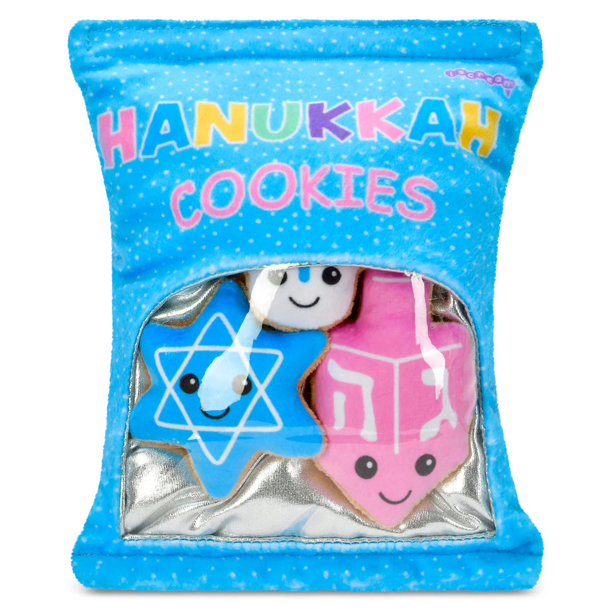 HANNUKAH MENORAH BAG OF COOKIES PLUSH