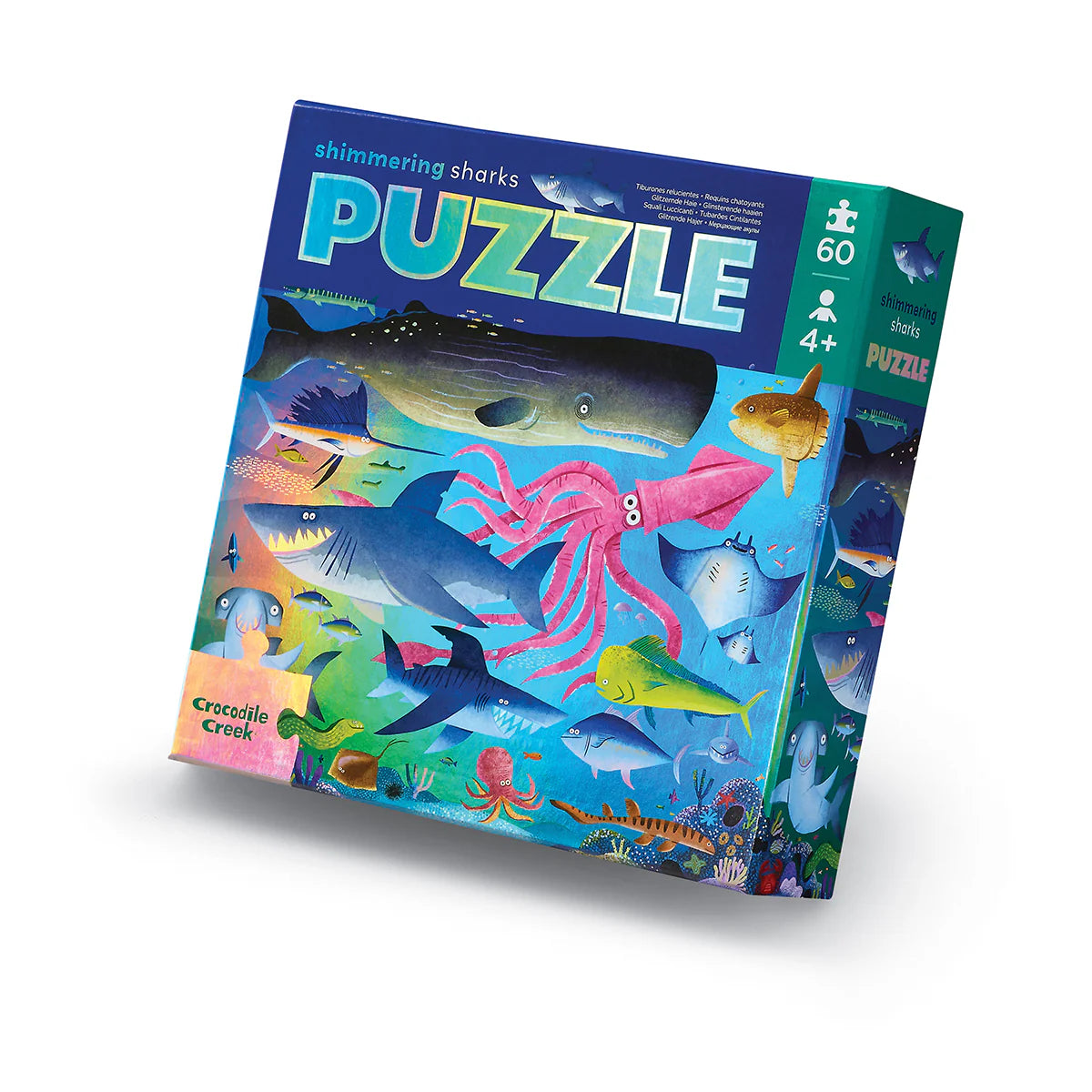 SHIMMERING SHARKS PUZZLE