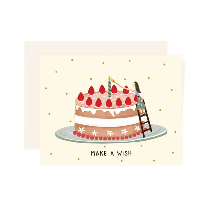 WISHFUL CAKE CARD