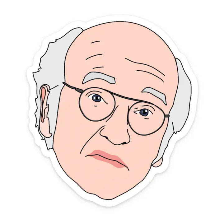 LARRY DAVID STICKER – Kitson LA