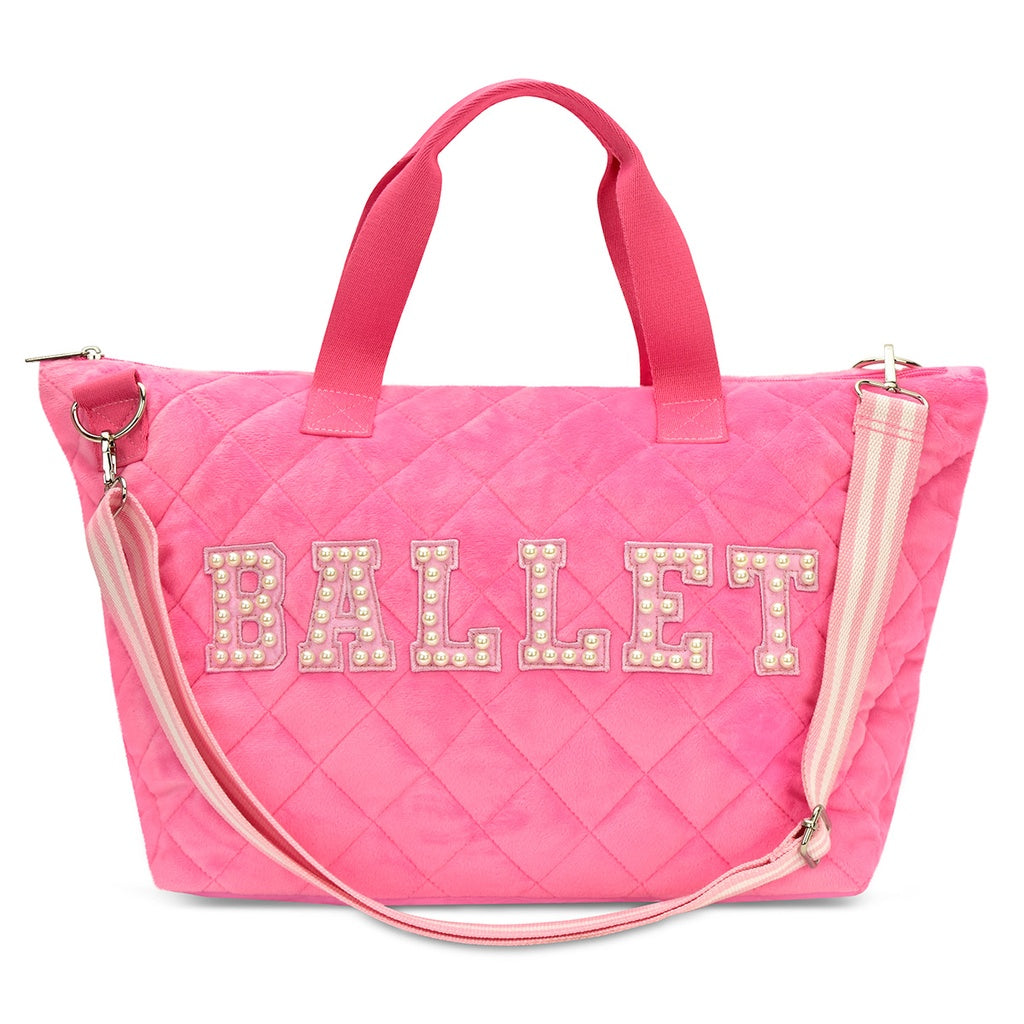 BALLET QUILTED OVERNIGHT BAG