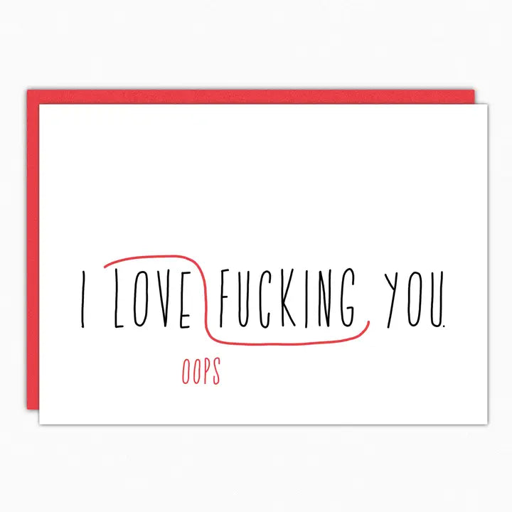 PROOFREADER'S MARK VALENTINES DAY CARD