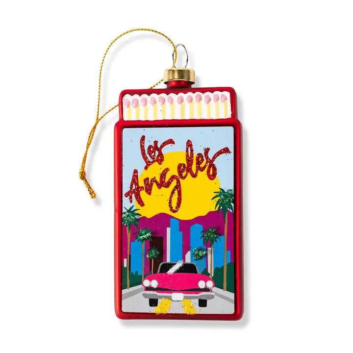 LOS ANGELES MATCHBOOK ORNAMENT