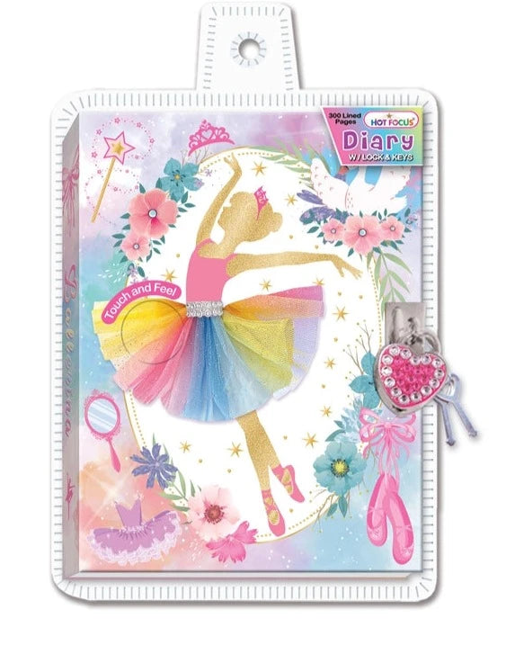 BALLERINA BEAUTY DIARY WITH LOCK