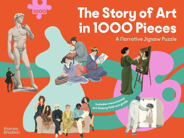 THE STORY OF ART IN 1000 PIECES PUZZLE