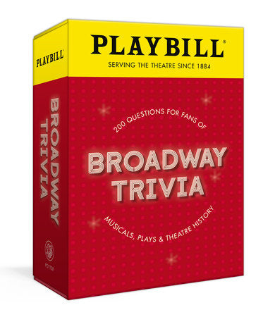 PLAYBILL BROADWAY TRIVIA