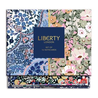 LIBERTY FLORAL NOTECARDS SET