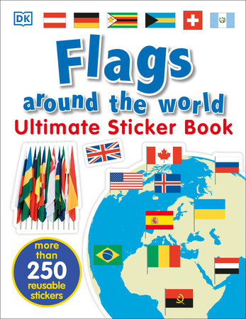 ULTIMATE STICKER BOOK FLAGS AROUND THE WORLD