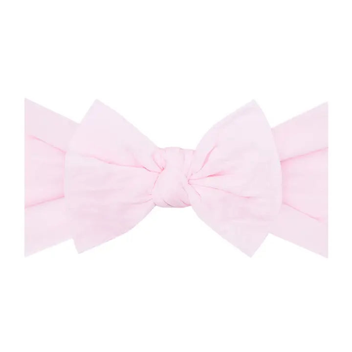 PINK KNOT SOFT BOW HEADBAND