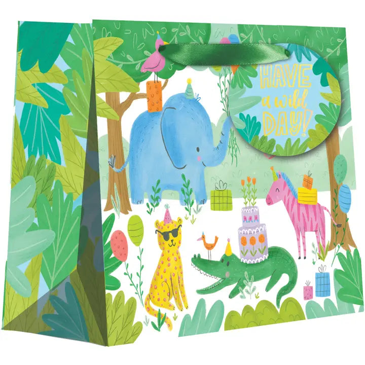 JUNGLE PARTY MEDIUM GIFT BAG