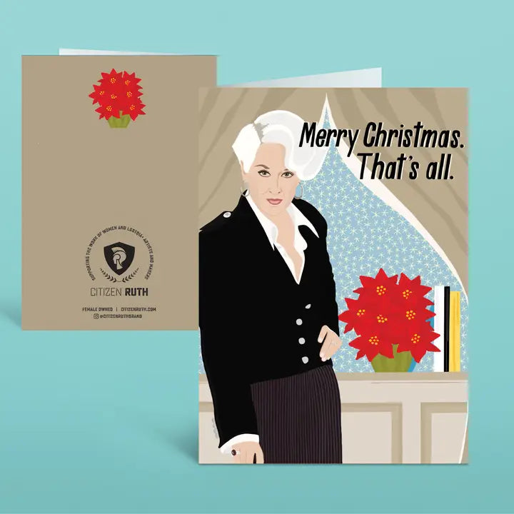 DEVIL WEARS PRADA CHRISTMAS CARD