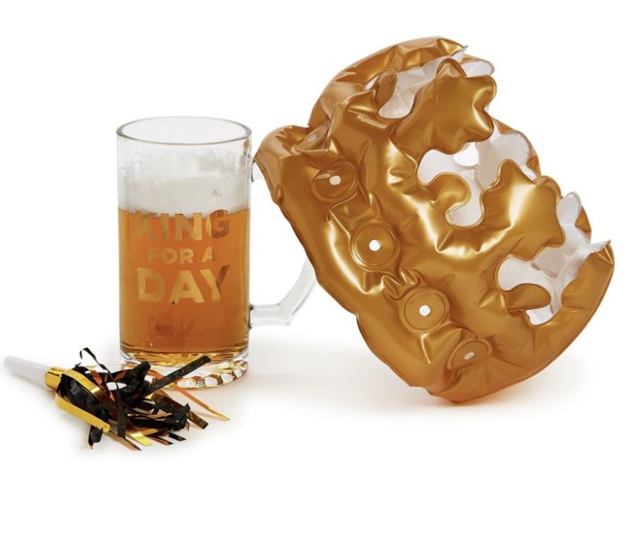 CROWN BEER MUG NOISE MAKER