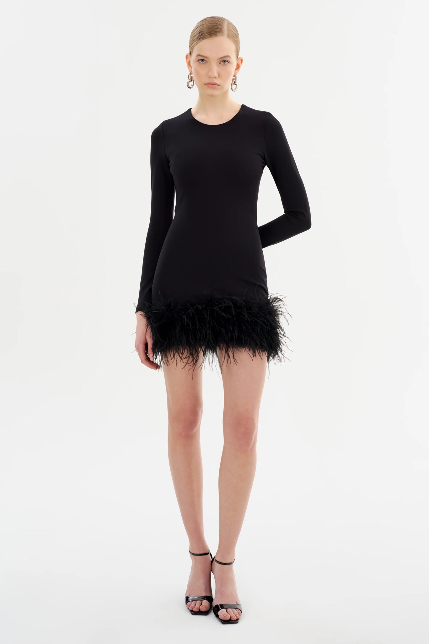 BAHIRA BLACK MINI DRESS