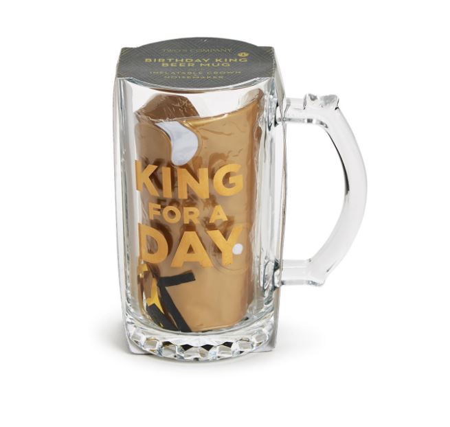 CROWN BEER MUG NOISE MAKER