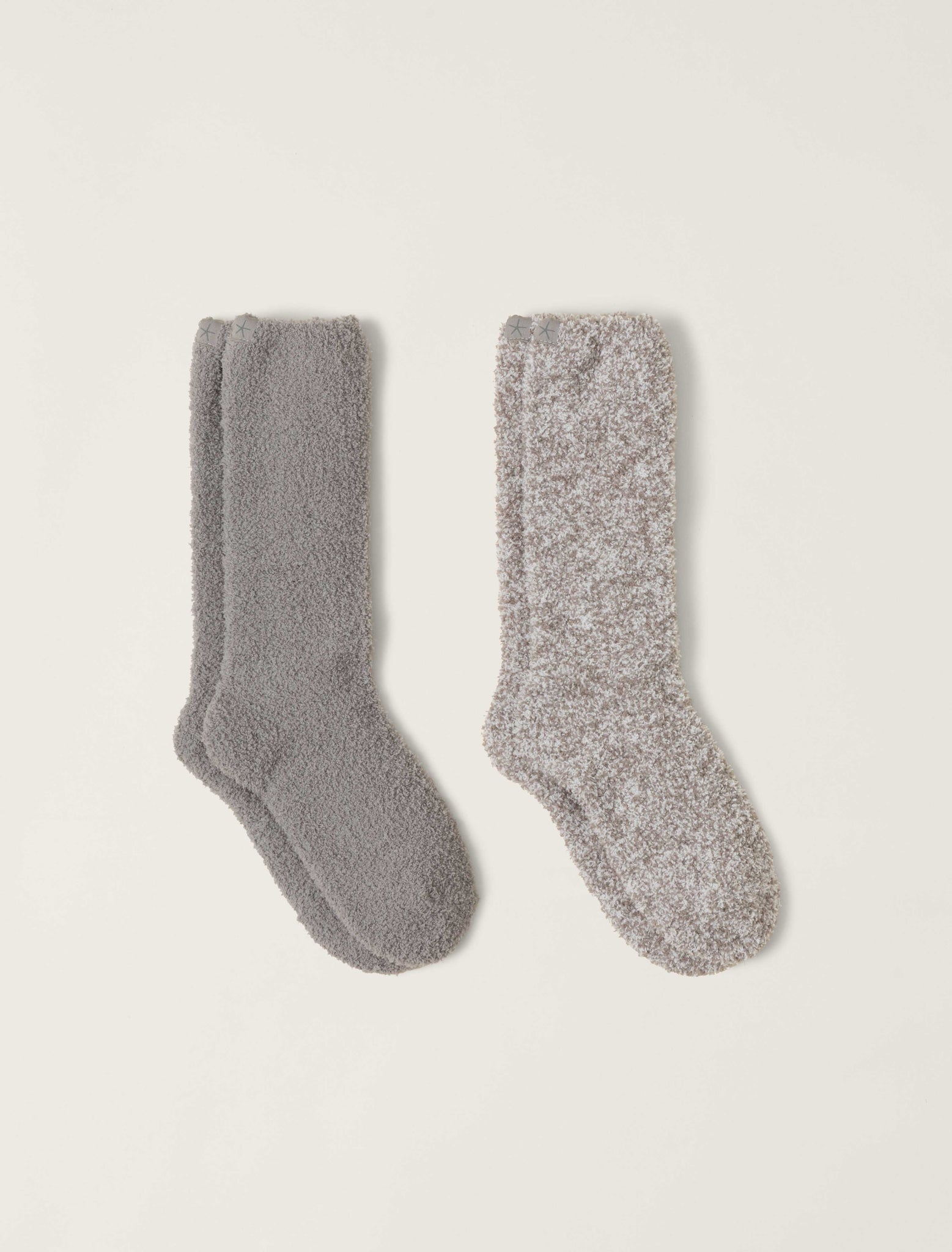 PEWTER MULTI 2 PAIR SOCK SET