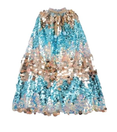 BLUE MERMAID CAPE