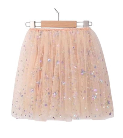 CHAMPAGNE SEQUIN SKY MIDI TUTU