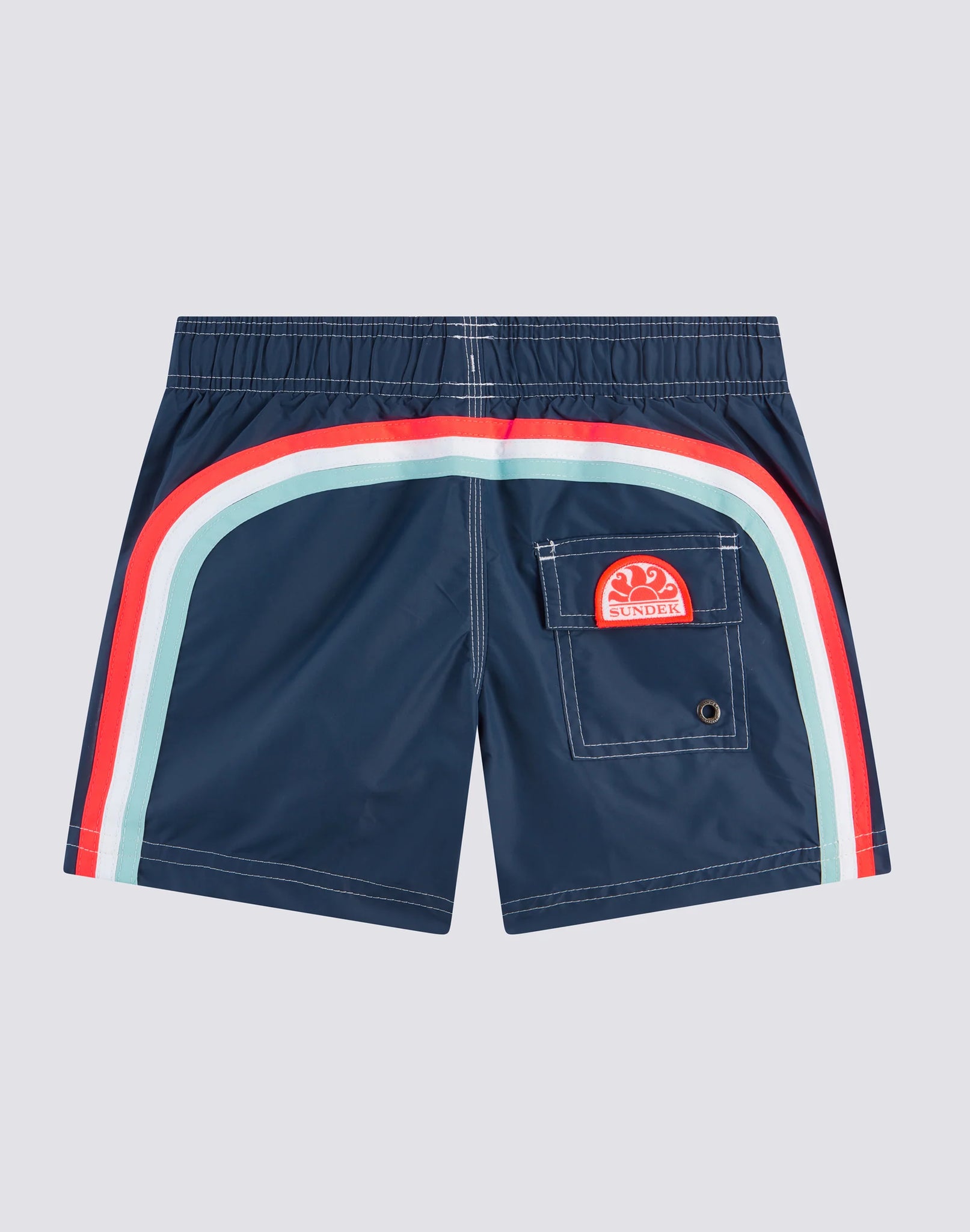 BOYS NAVY SHORT WAIST SWIMSUIT