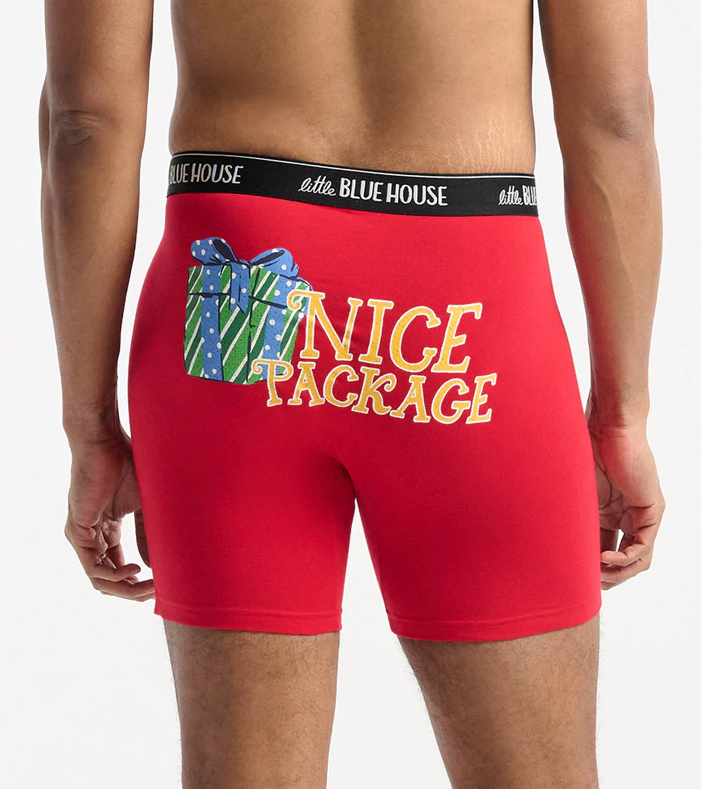 MENS NICE PACKAGE BOXER BRIEF