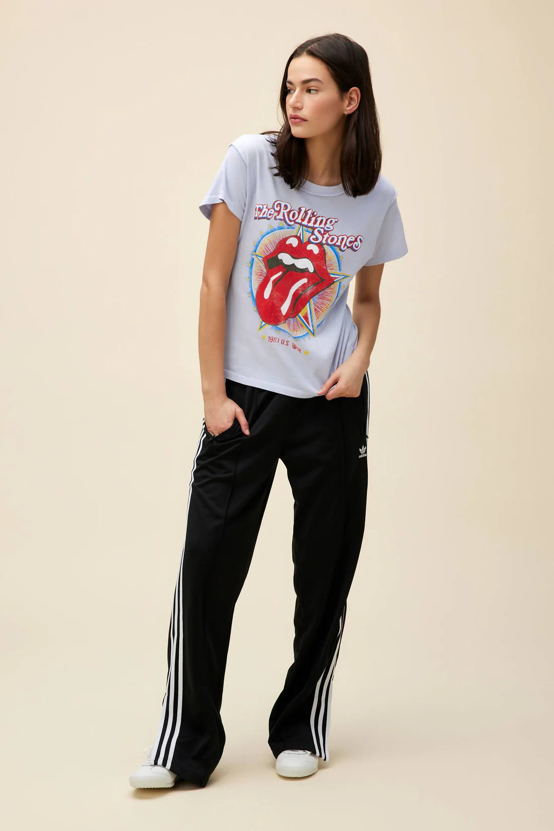 ROLLING STONES 1981 US TOUR REVERSE GF TEE