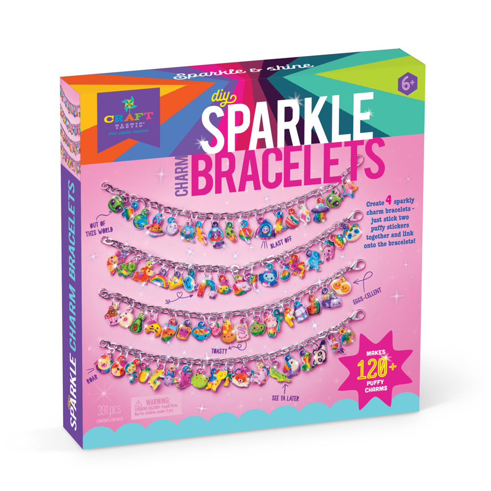 CRAFTASTIC DIY SPARKLE CHARM BRACELET