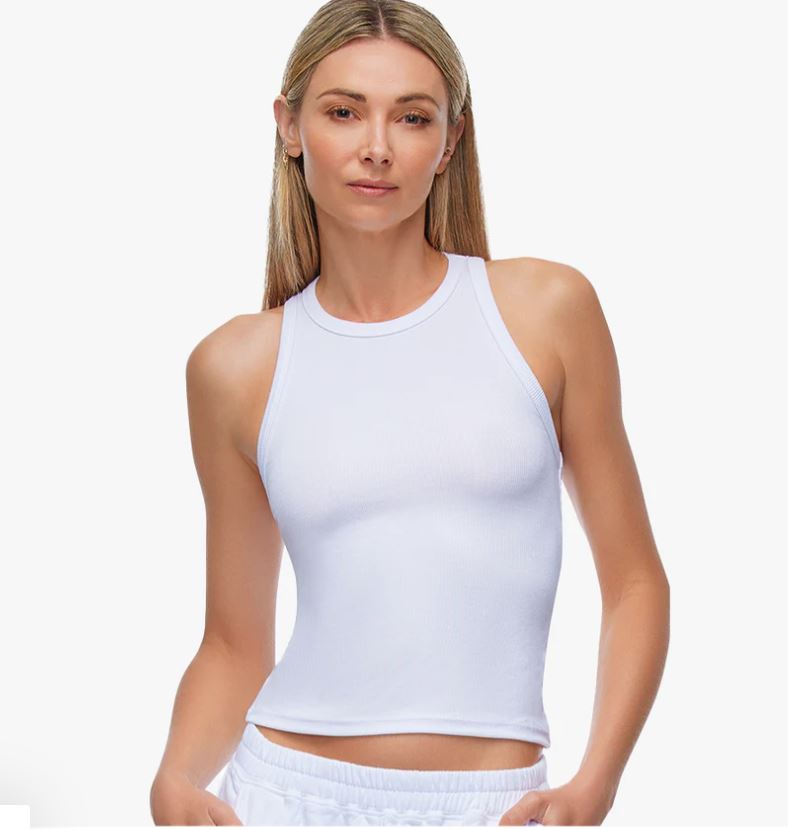 WOMENS RACHEL TANK - WHITE