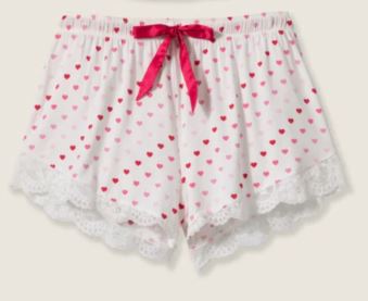 WOMENS DAY DREAMS HEARTS SHORT