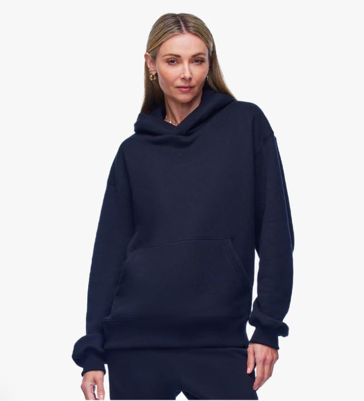 WOMENS PAIGE PULLOVER HOODIE - BLACK