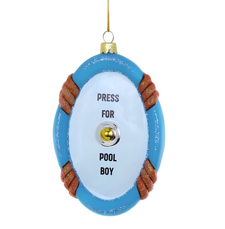 PRESS FOR POOL BOY ORNAMENT