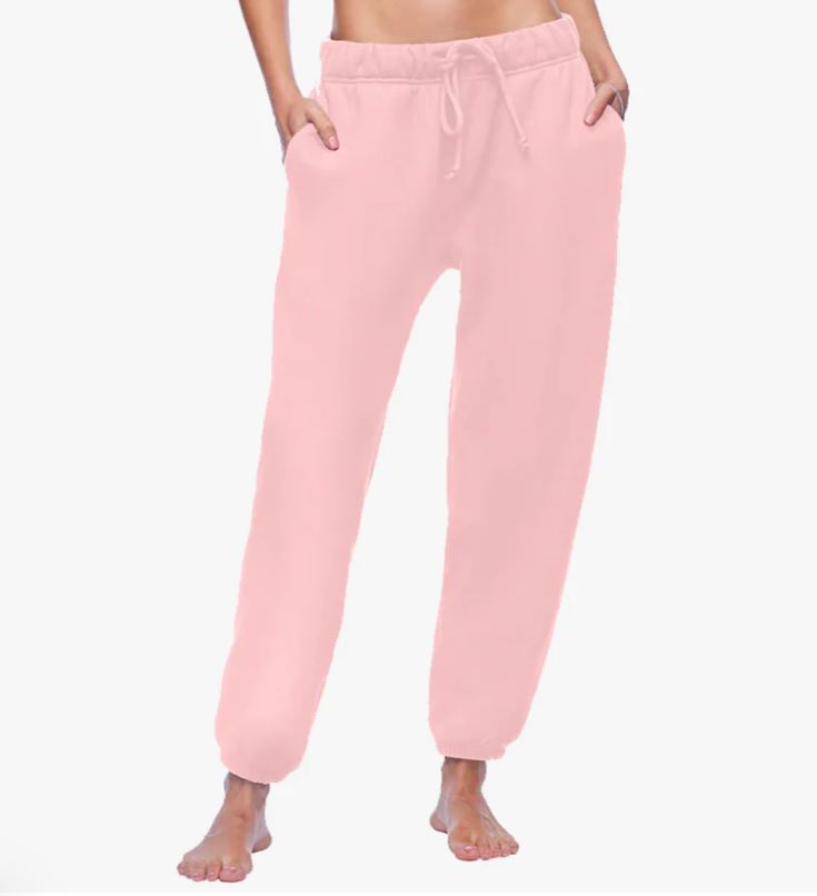 WOMENS BRIE BOYFRIEND JOGGER - PINK