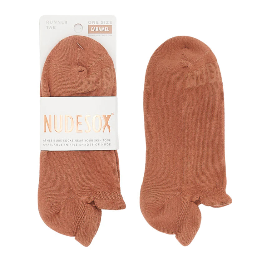 CARAMEL RUNNER TAB NUDESOX