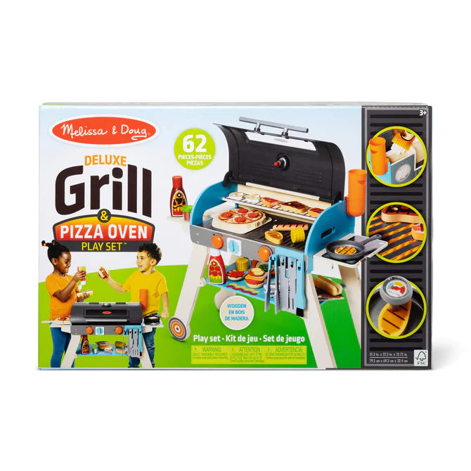 DELUXE GRILL AND PIAZZA OVEN PLAYSET