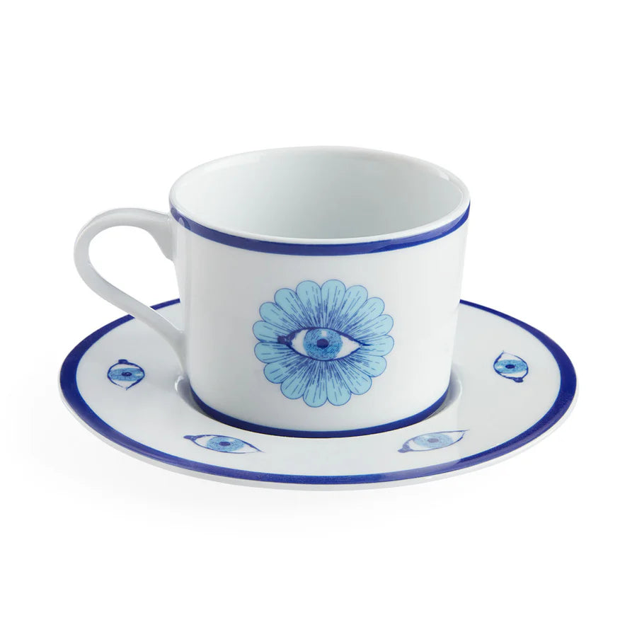 DRUGGIST TEACUP & SAUCER