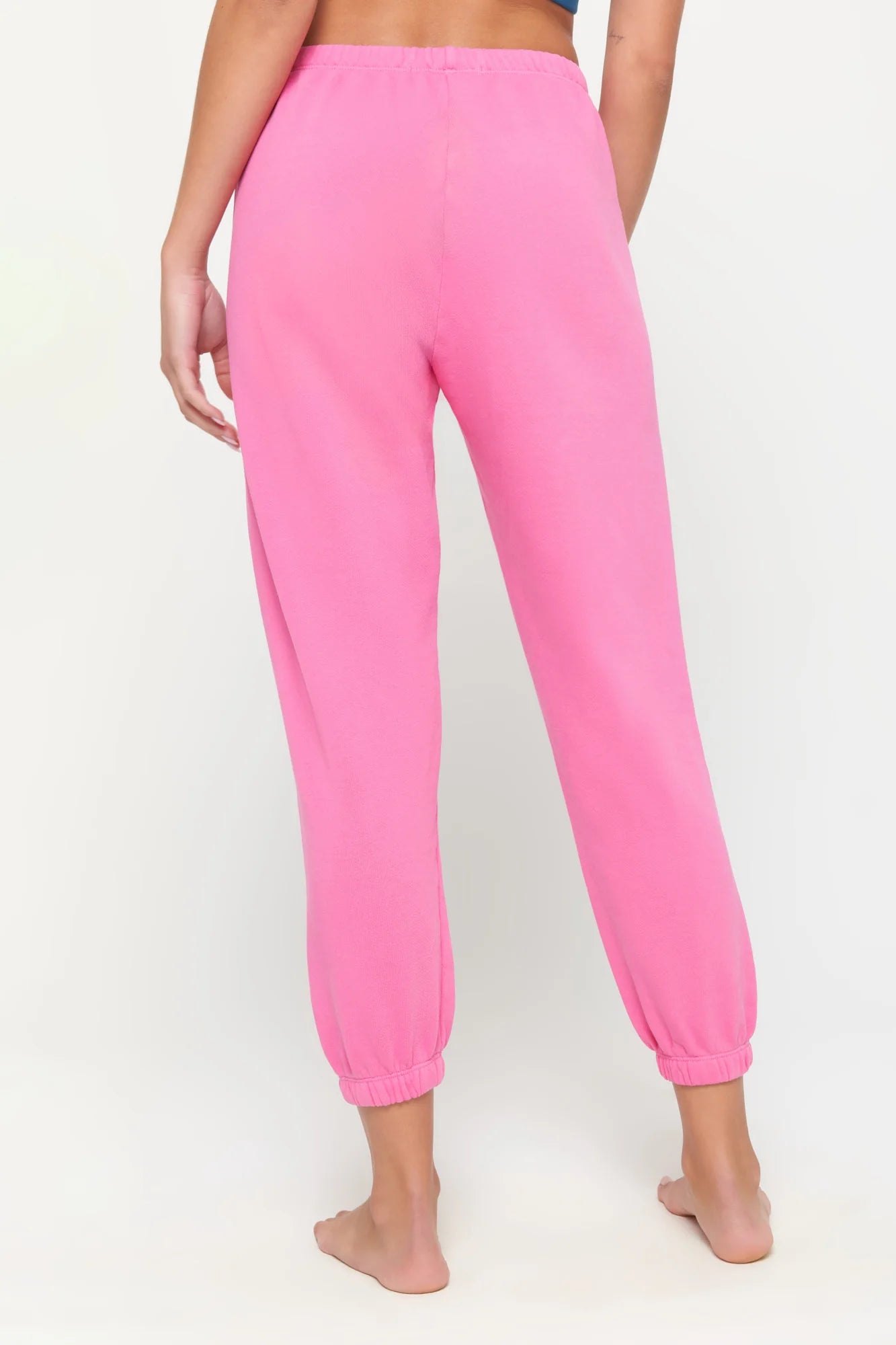 SUN SMILEY PINK WILDFLOWER SWEATPANT