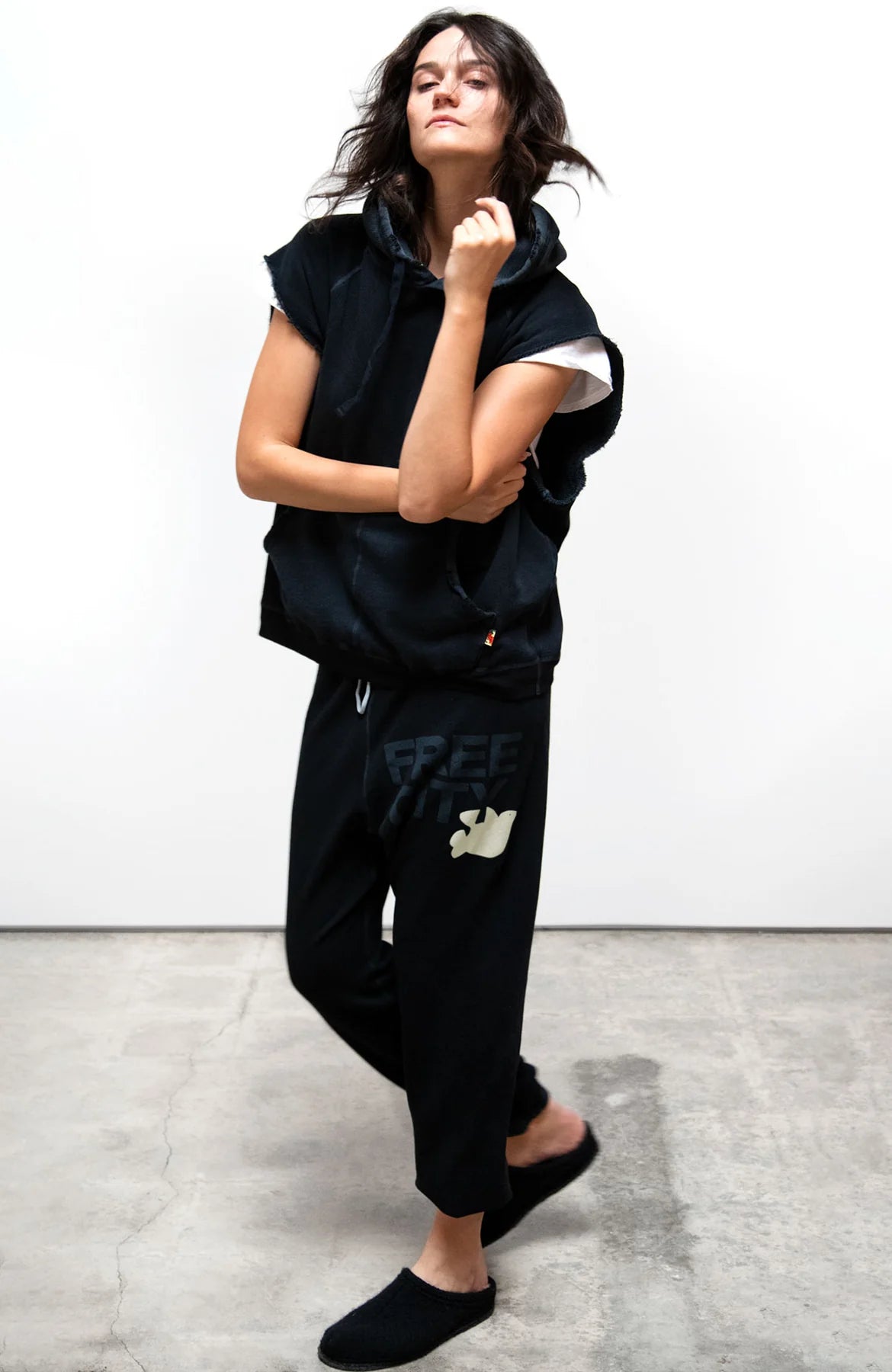 FREECITY LARGE SWEATPANT BLACKSPACE