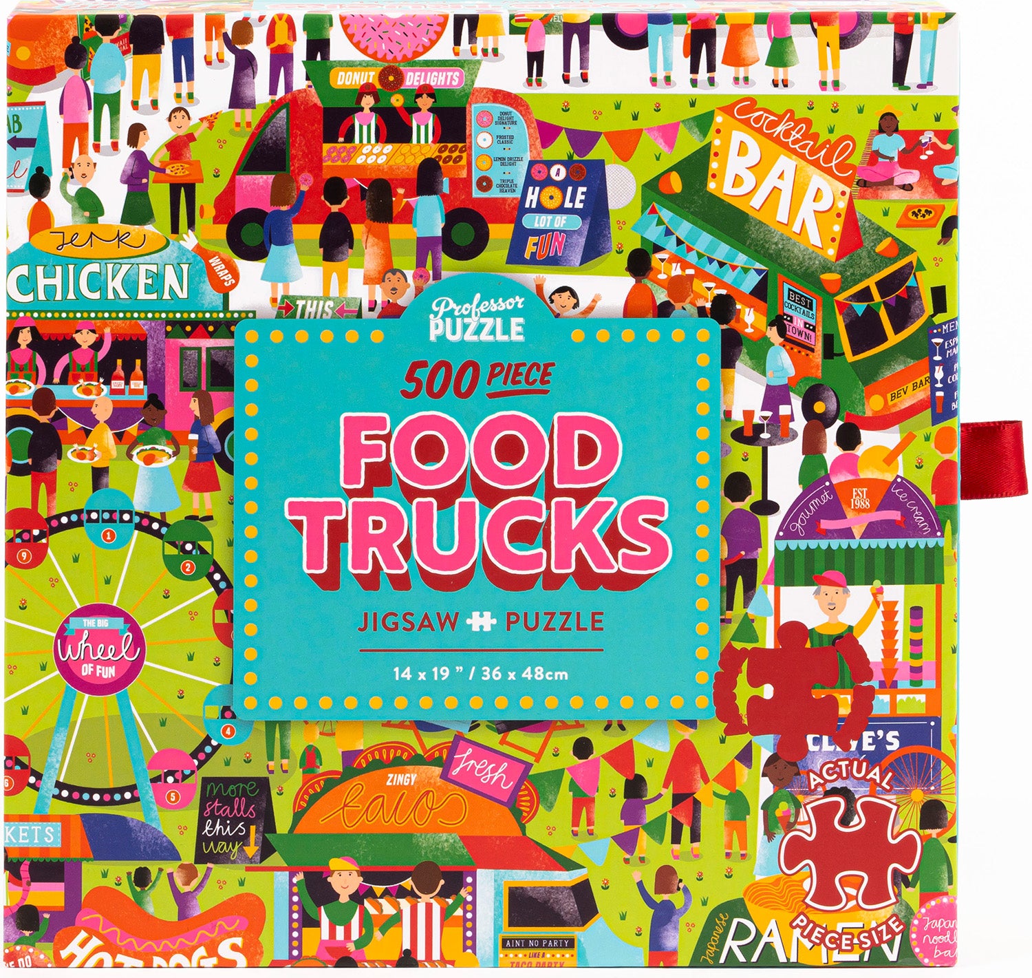 FOOD TRUCKS 500 PC PUZZLE