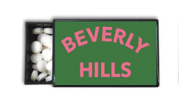 GREEN BEVERLY HILLS BOX OF MINTS