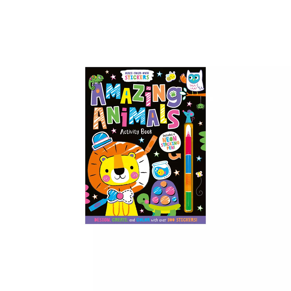 MAKE YOUR OWN ANIMAL STICKER ACTIVITY BOOK