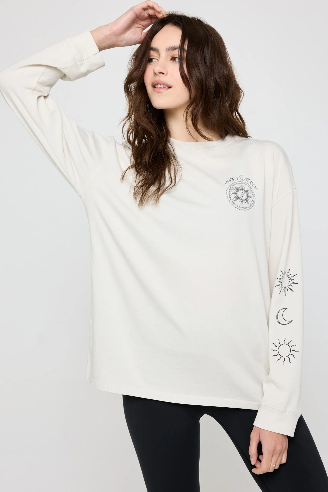 MAGNETISM DENVER LS TEE - BIRCH