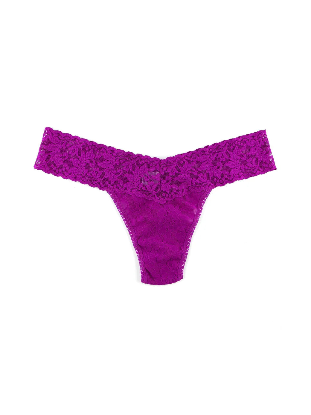 COUNTESS PINK SIGNATURE LACE LOW RISE THONG