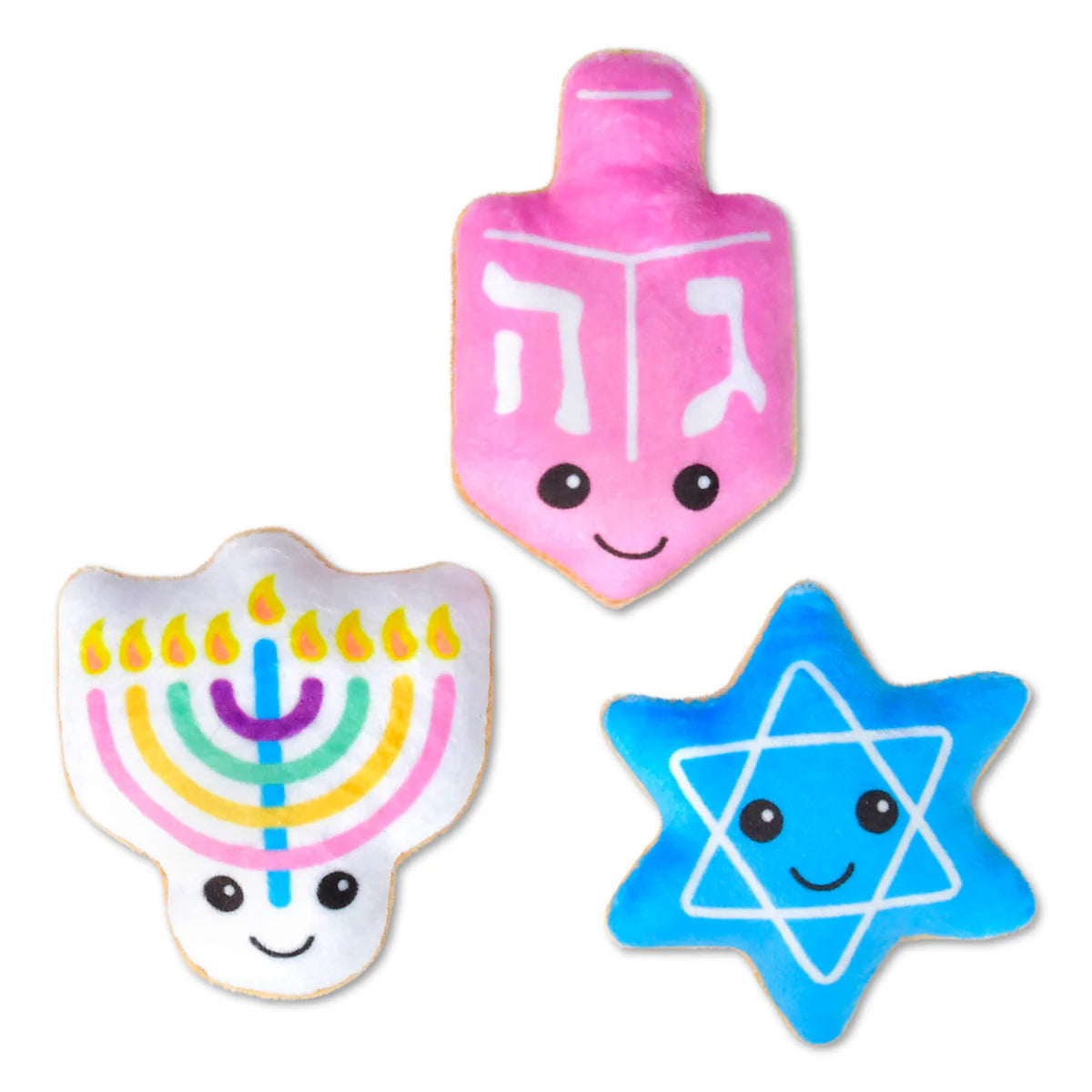 HANNUKAH MENORAH BAG OF COOKIES PLUSH