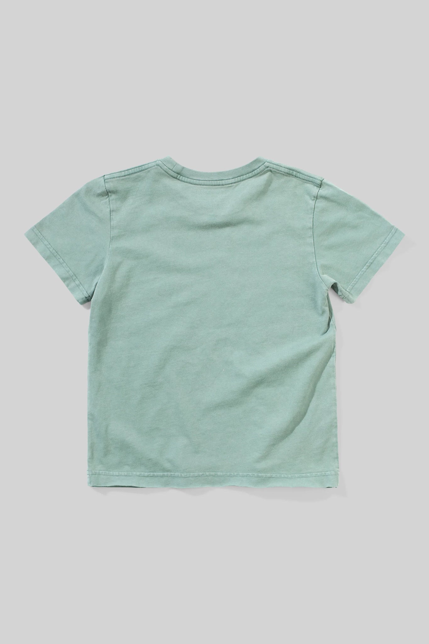 MNSTR PLAIN SS TEE - WASHED NEW GREEN