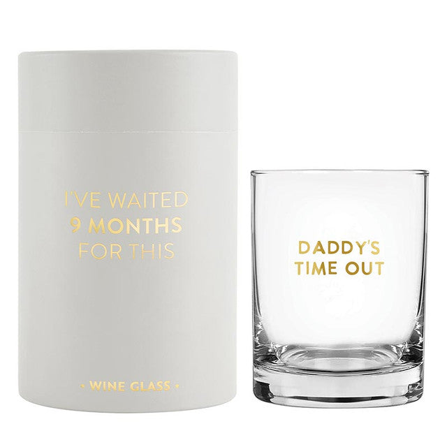 DADDY'S TIME OUT GLASS