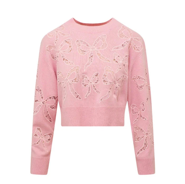 PARSON BOW PINK SWEATER