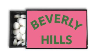 PINK BEVERLY HILLS BOX OF MINTS