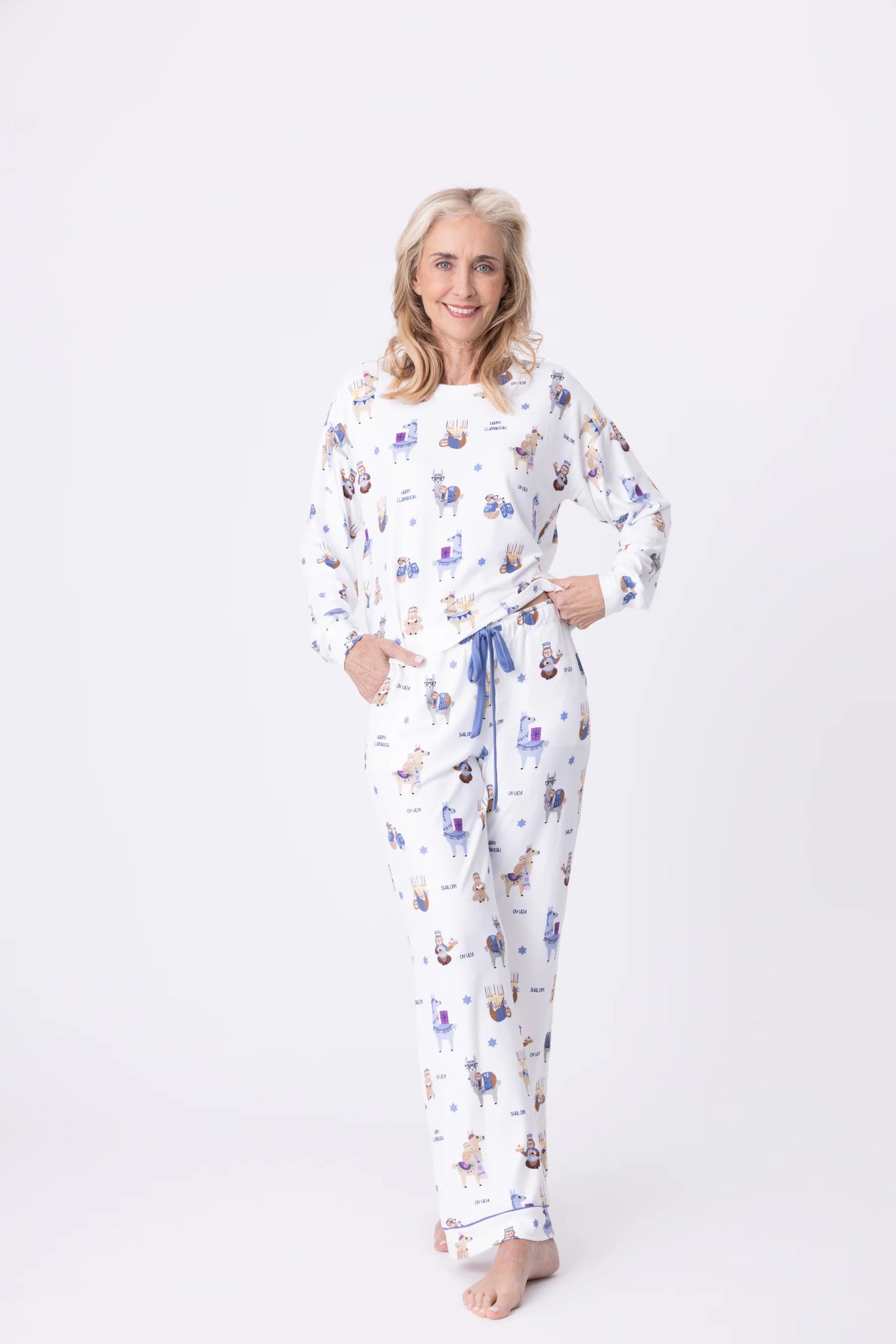 HAPPY LLAMAKA L/S PJ SET